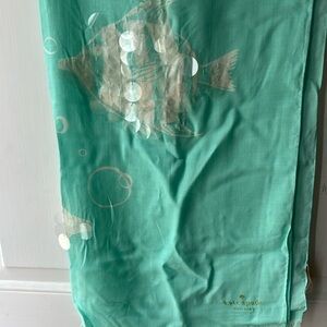 Kate Spade mint green scarf